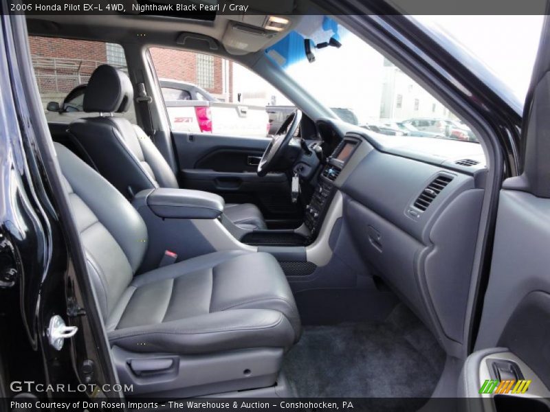 Nighthawk Black Pearl / Gray 2006 Honda Pilot EX-L 4WD