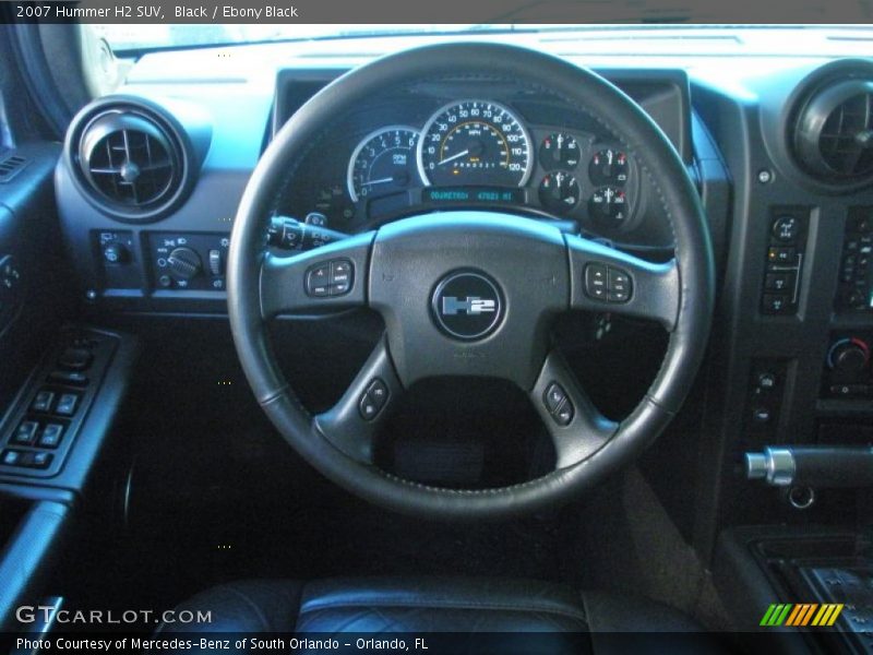 Black / Ebony Black 2007 Hummer H2 SUV