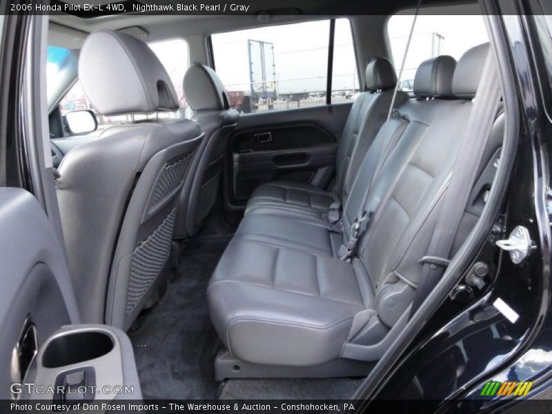Nighthawk Black Pearl / Gray 2006 Honda Pilot EX-L 4WD