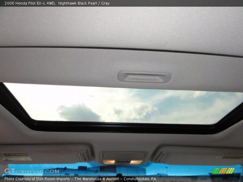 Nighthawk Black Pearl / Gray 2006 Honda Pilot EX-L 4WD