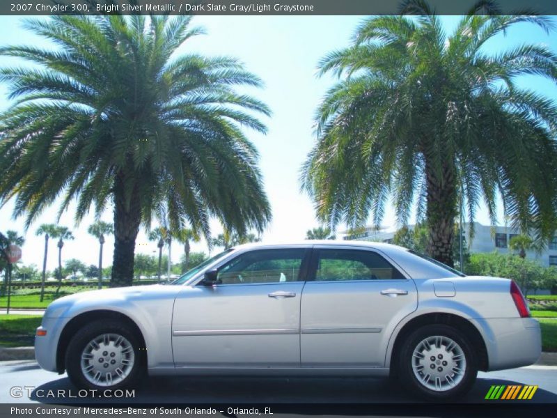 Bright Silver Metallic / Dark Slate Gray/Light Graystone 2007 Chrysler 300