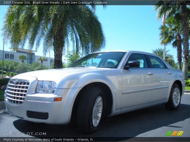 Bright Silver Metallic / Dark Slate Gray/Light Graystone 2007 Chrysler 300