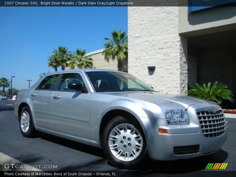 Bright Silver Metallic / Dark Slate Gray/Light Graystone 2007 Chrysler 300