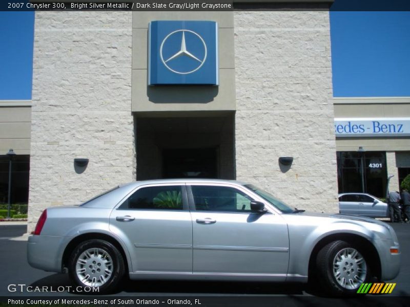 Bright Silver Metallic / Dark Slate Gray/Light Graystone 2007 Chrysler 300