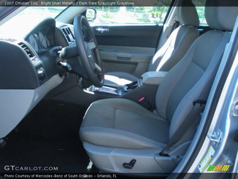 Bright Silver Metallic / Dark Slate Gray/Light Graystone 2007 Chrysler 300