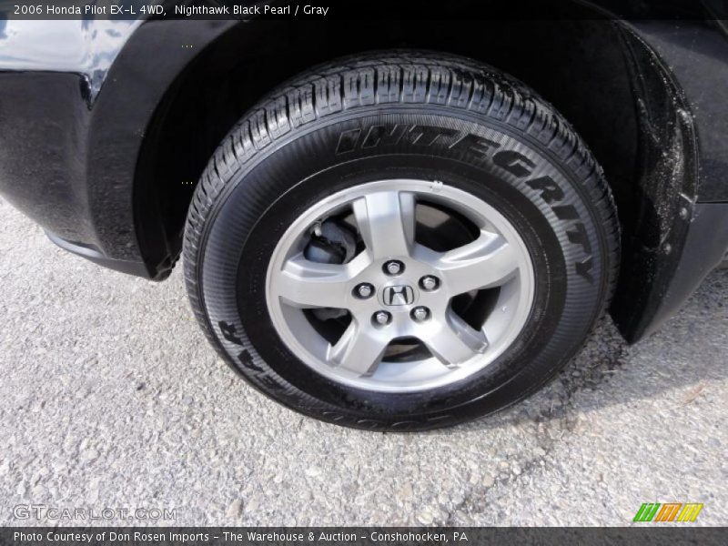 Nighthawk Black Pearl / Gray 2006 Honda Pilot EX-L 4WD