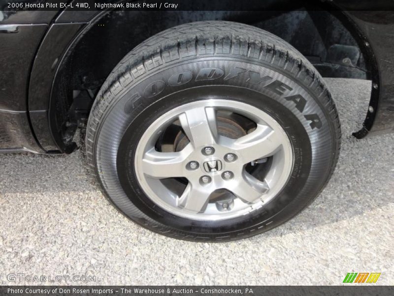 Nighthawk Black Pearl / Gray 2006 Honda Pilot EX-L 4WD