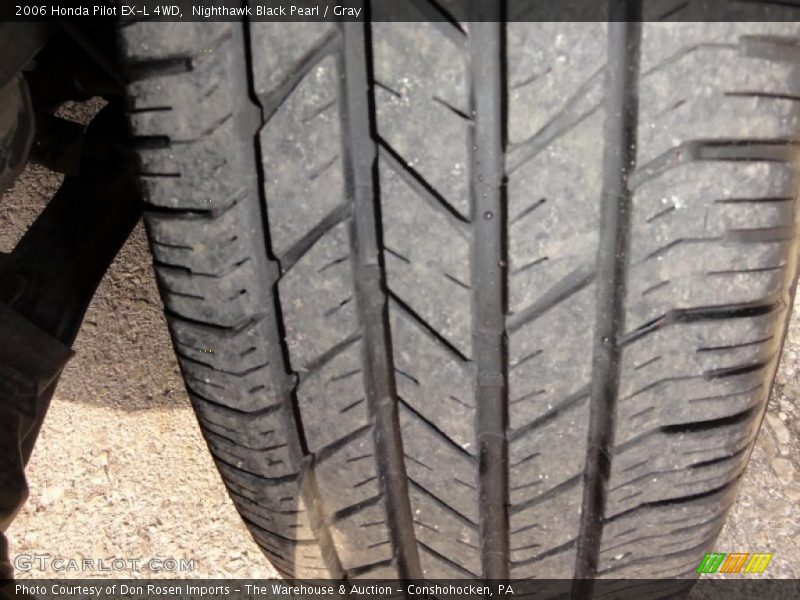 Nighthawk Black Pearl / Gray 2006 Honda Pilot EX-L 4WD