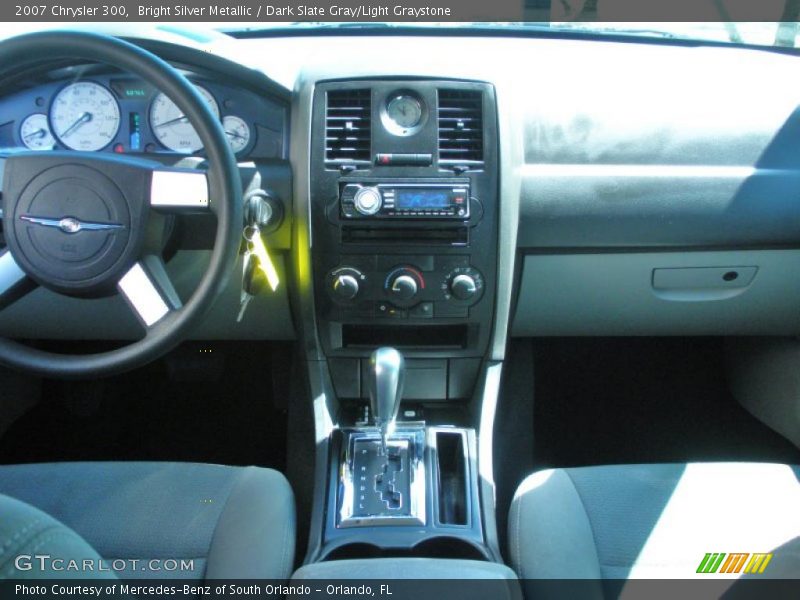 Bright Silver Metallic / Dark Slate Gray/Light Graystone 2007 Chrysler 300