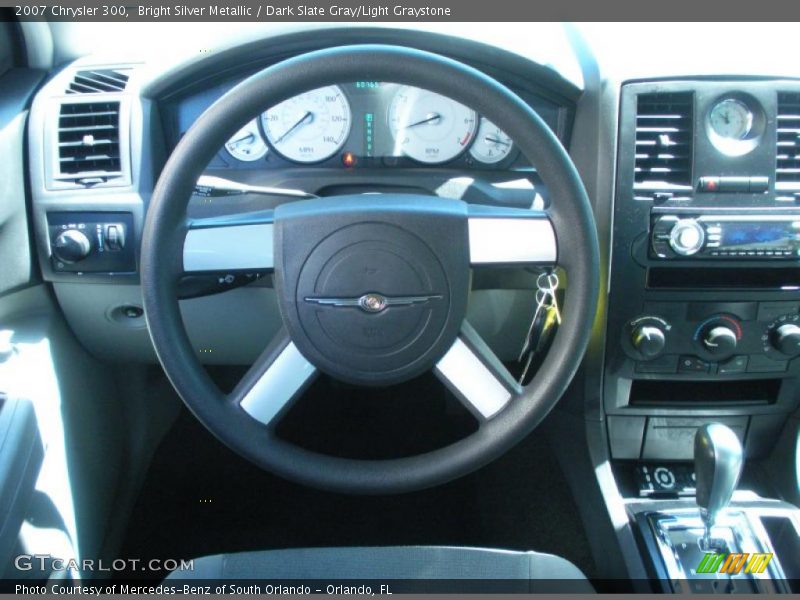 Bright Silver Metallic / Dark Slate Gray/Light Graystone 2007 Chrysler 300