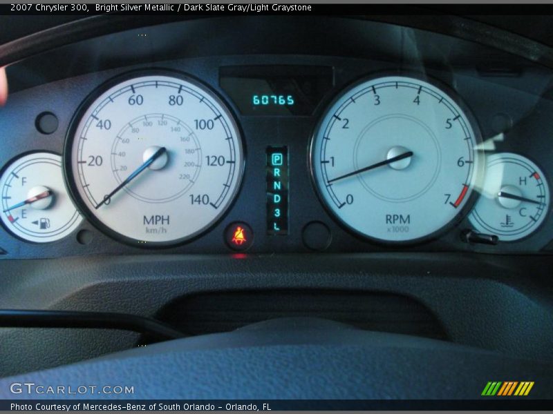 Bright Silver Metallic / Dark Slate Gray/Light Graystone 2007 Chrysler 300