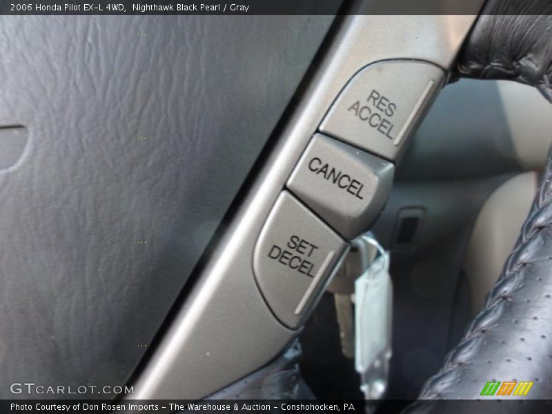Nighthawk Black Pearl / Gray 2006 Honda Pilot EX-L 4WD