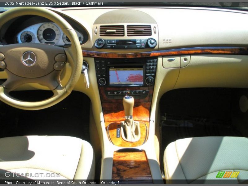 Black / Cashmere 2009 Mercedes-Benz E 350 Sedan