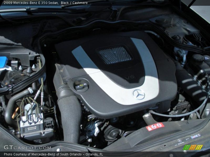 Black / Cashmere 2009 Mercedes-Benz E 350 Sedan