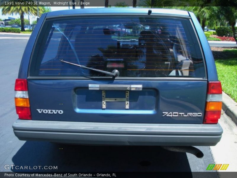 Midnight Blue / Beige 1991 Volvo 740 SE Wagon