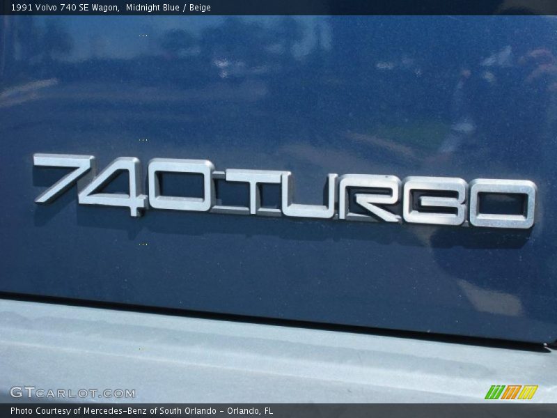  1991 740 SE Wagon Logo