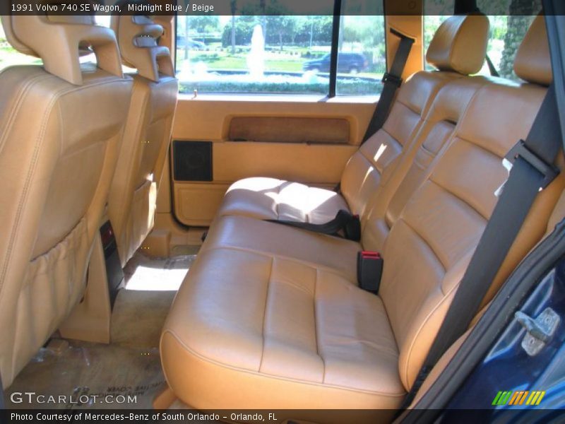  1991 740 SE Wagon Beige Interior