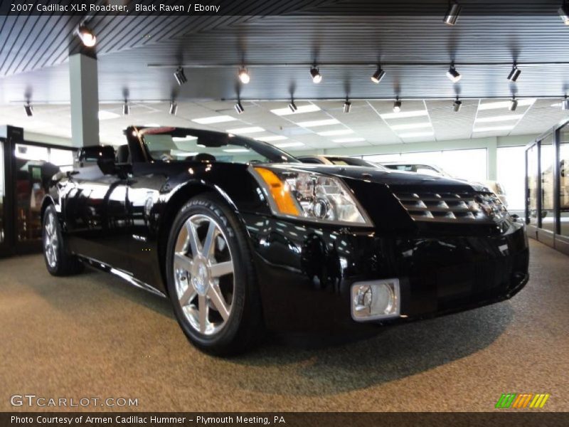 Black Raven / Ebony 2007 Cadillac XLR Roadster