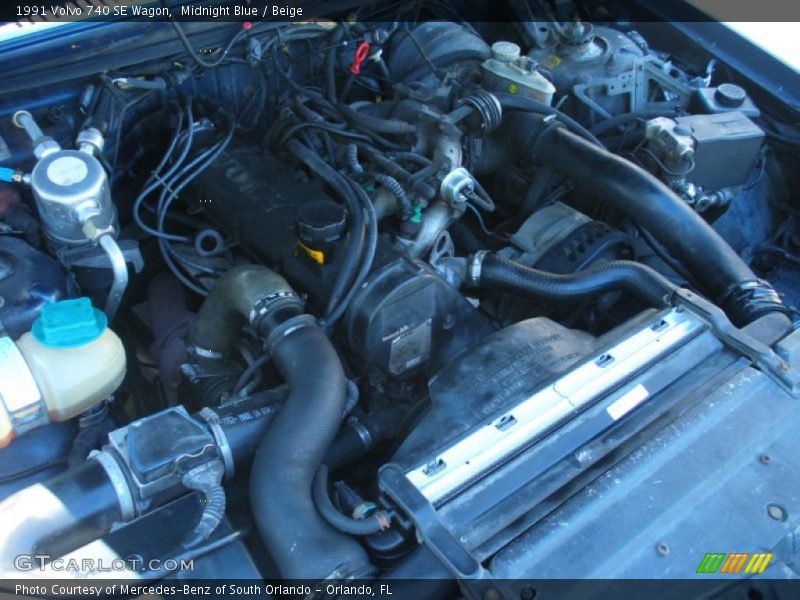  1991 740 SE Wagon Engine - 2.3 Liter Turbocharged SOHC 8-Valve 4 Cylinder