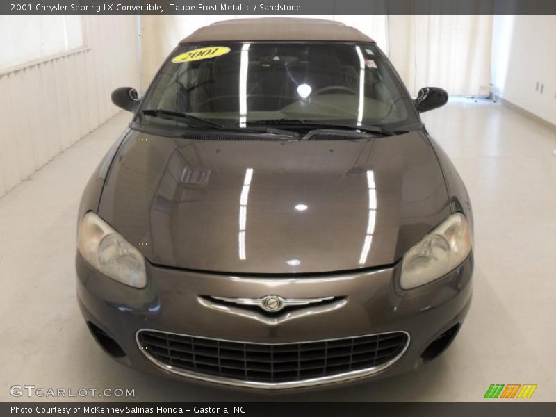 Taupe Frost Metallic / Sandstone 2001 Chrysler Sebring LX Convertible