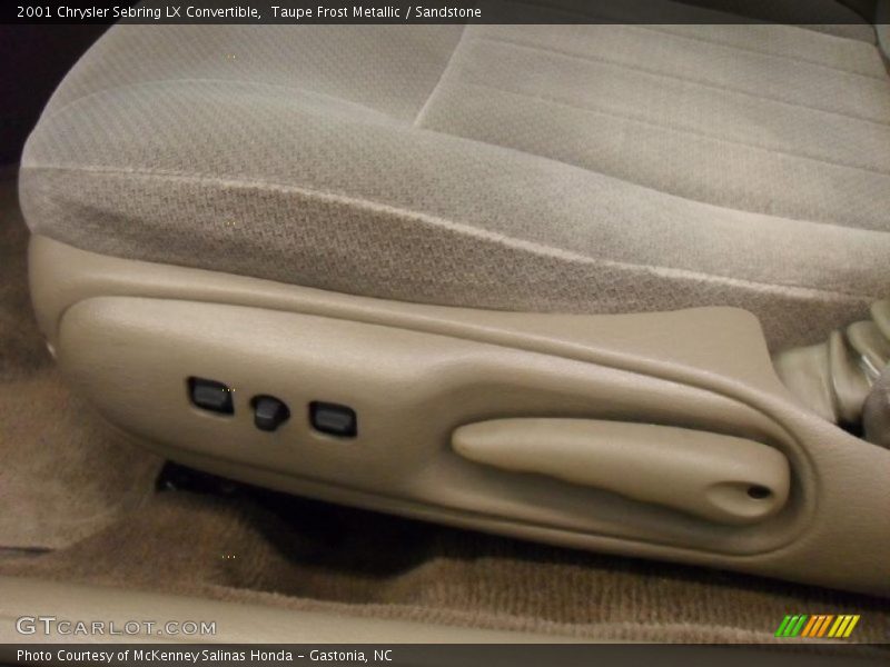 Taupe Frost Metallic / Sandstone 2001 Chrysler Sebring LX Convertible