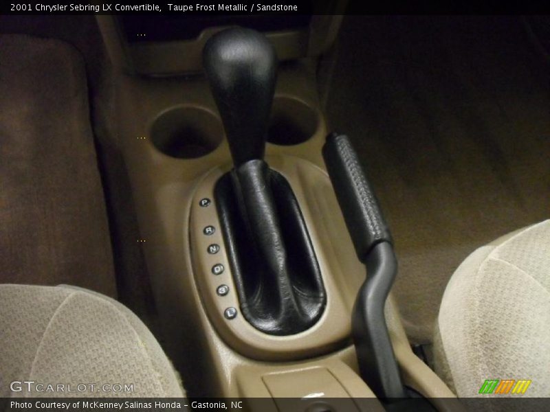 Taupe Frost Metallic / Sandstone 2001 Chrysler Sebring LX Convertible