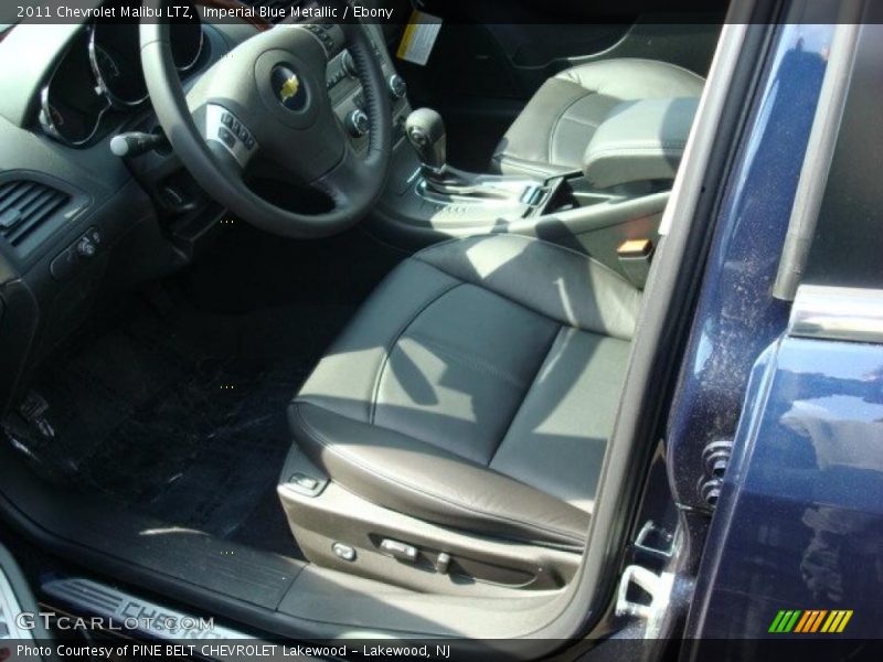 Imperial Blue Metallic / Ebony 2011 Chevrolet Malibu LTZ