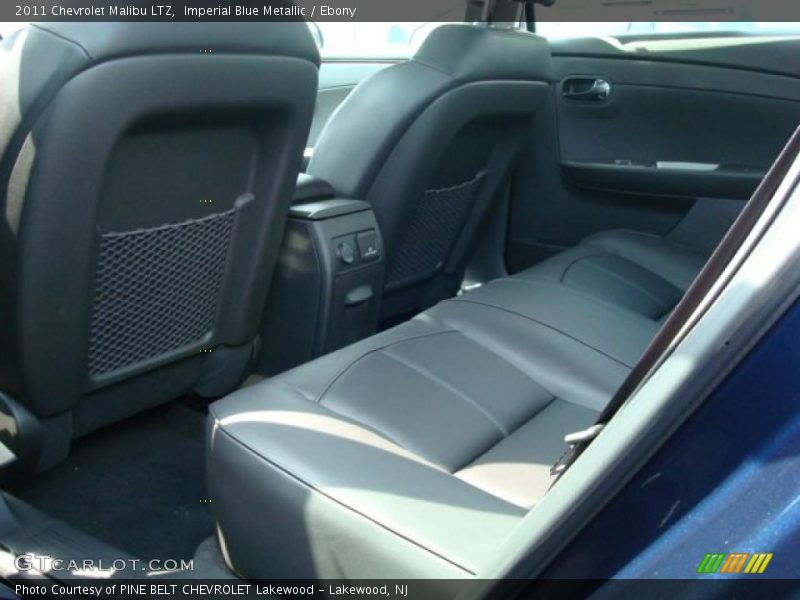 Imperial Blue Metallic / Ebony 2011 Chevrolet Malibu LTZ