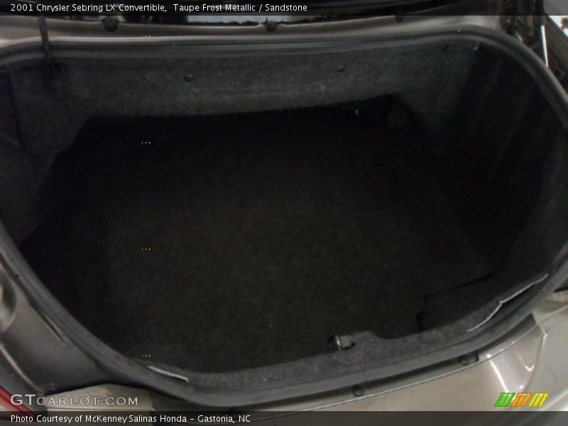 Taupe Frost Metallic / Sandstone 2001 Chrysler Sebring LX Convertible