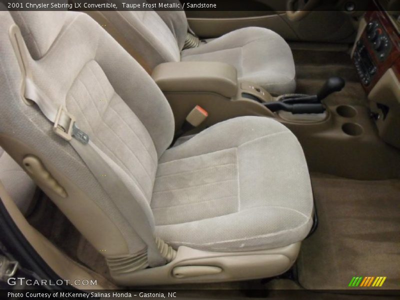 Taupe Frost Metallic / Sandstone 2001 Chrysler Sebring LX Convertible