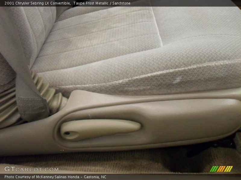Taupe Frost Metallic / Sandstone 2001 Chrysler Sebring LX Convertible