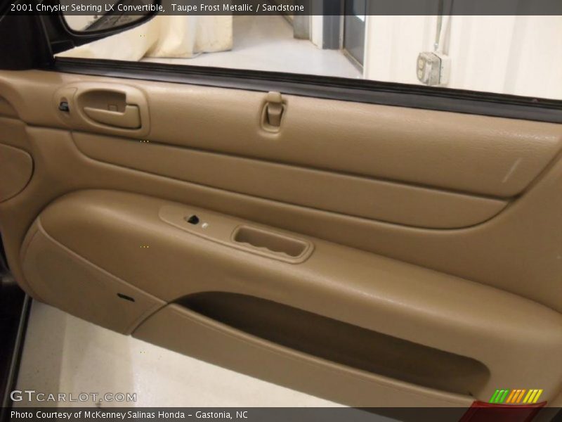 Taupe Frost Metallic / Sandstone 2001 Chrysler Sebring LX Convertible
