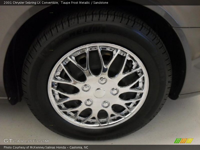 Taupe Frost Metallic / Sandstone 2001 Chrysler Sebring LX Convertible