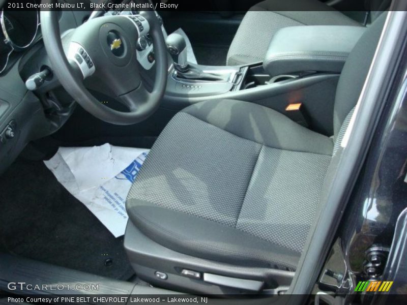 Black Granite Metallic / Ebony 2011 Chevrolet Malibu LT