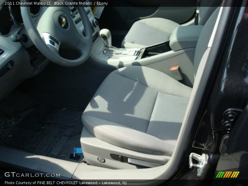 Black Granite Metallic / Ebony 2011 Chevrolet Malibu LS