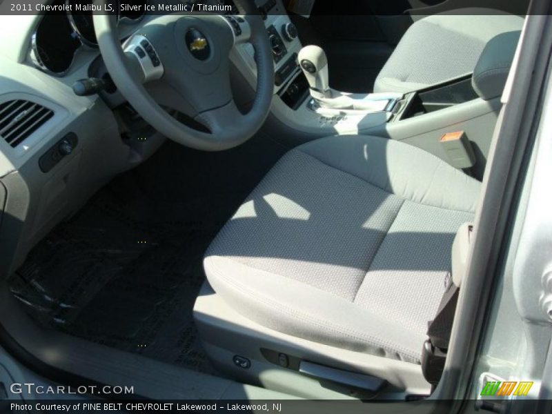 Silver Ice Metallic / Titanium 2011 Chevrolet Malibu LS