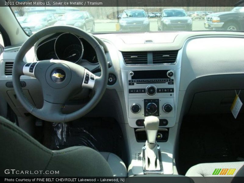 Silver Ice Metallic / Titanium 2011 Chevrolet Malibu LS