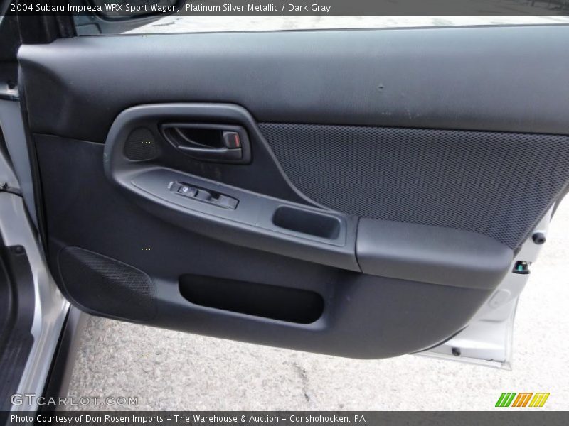 Platinum Silver Metallic / Dark Gray 2004 Subaru Impreza WRX Sport Wagon