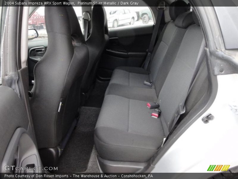 Platinum Silver Metallic / Dark Gray 2004 Subaru Impreza WRX Sport Wagon