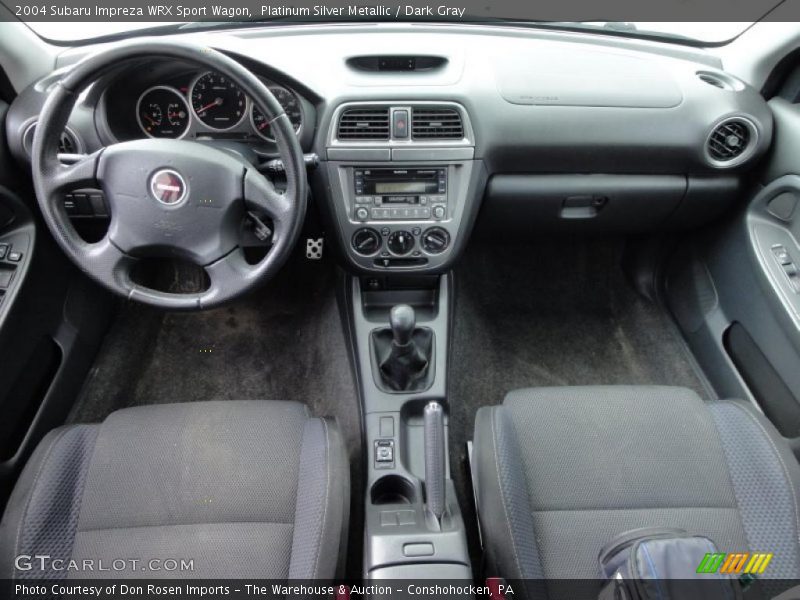 Platinum Silver Metallic / Dark Gray 2004 Subaru Impreza WRX Sport Wagon