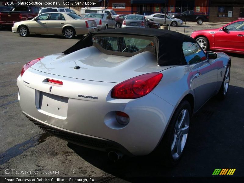 Cool Silver / Ebony 2006 Pontiac Solstice Roadster