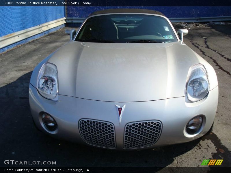 Cool Silver / Ebony 2006 Pontiac Solstice Roadster