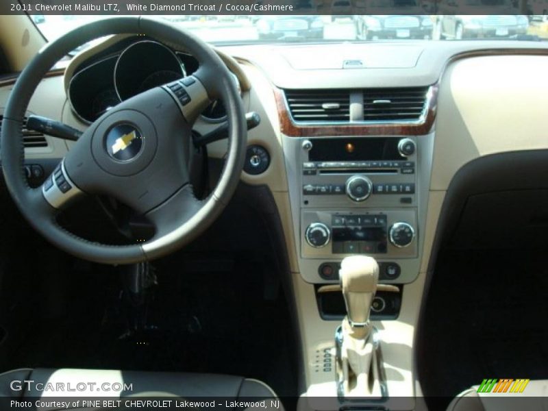 Dashboard of 2011 Malibu LTZ