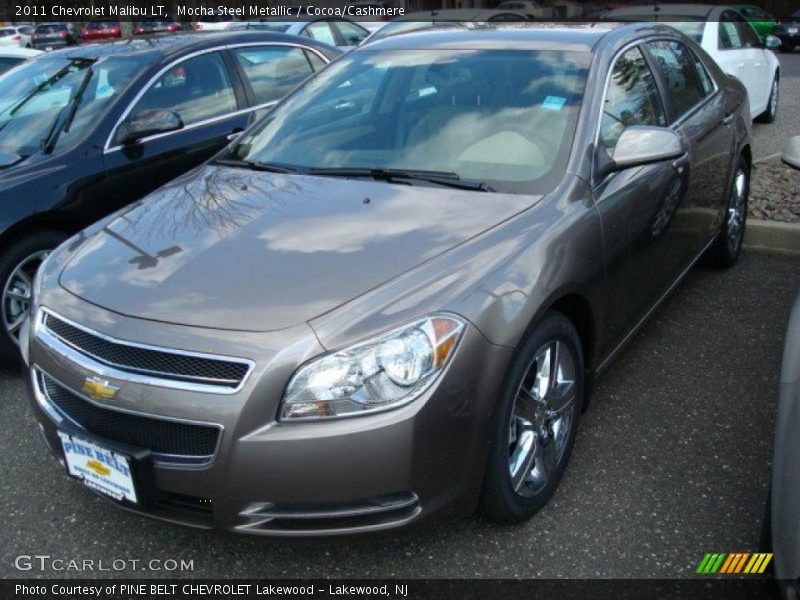 Mocha Steel Metallic / Cocoa/Cashmere 2011 Chevrolet Malibu LT