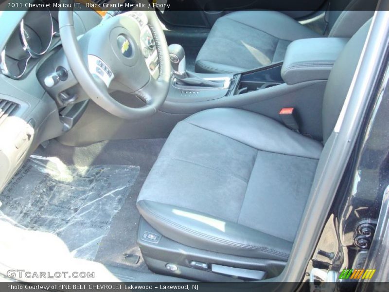 Black Granite Metallic / Ebony 2011 Chevrolet Malibu LT