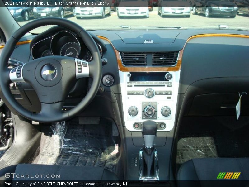 Black Granite Metallic / Ebony 2011 Chevrolet Malibu LT