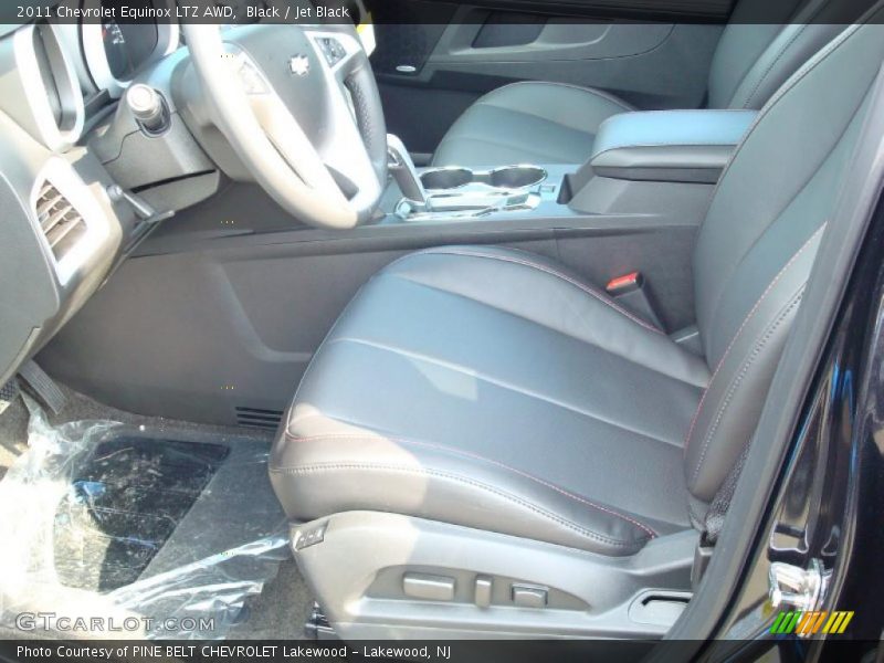 Black / Jet Black 2011 Chevrolet Equinox LTZ AWD