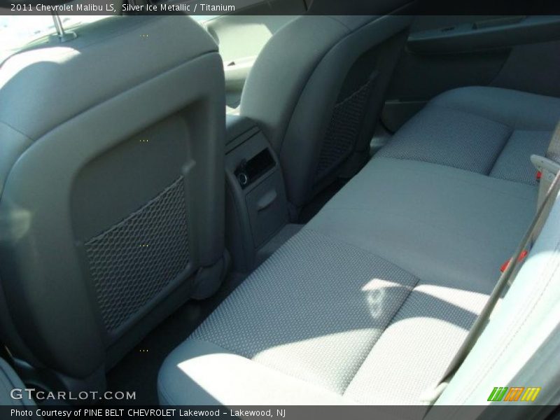 Silver Ice Metallic / Titanium 2011 Chevrolet Malibu LS
