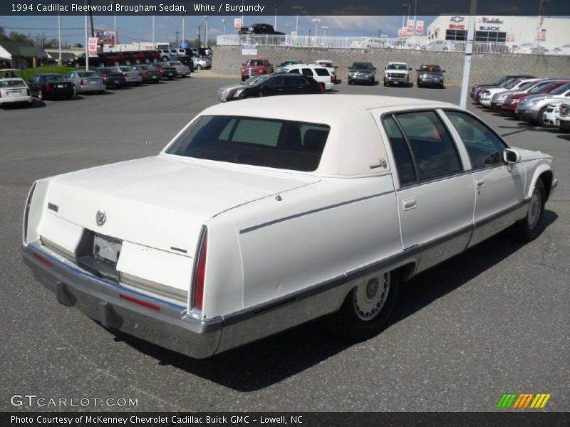  1994 Fleetwood Brougham Sedan White