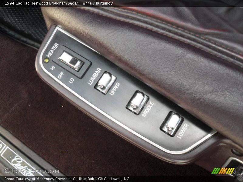  1994 Fleetwood Brougham Sedan Burgundy Interior